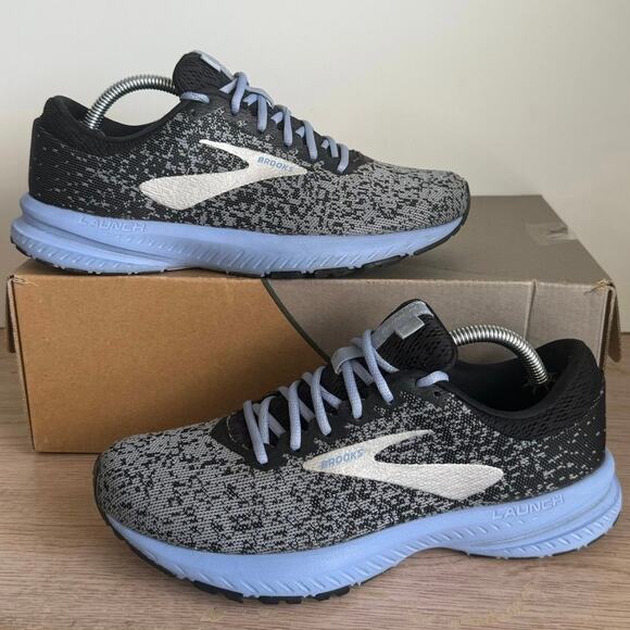 Brooks Launch 6 Blue/Gray Women Running Sneakers - SZ 8.5
